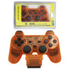 PS2 2.4 GHz Wireless OG Controller Pad - Clear Orange (Hexir)