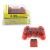 PS2 2.4 GHz Wireless OG Controller Pad - Clear Red (Hexir)