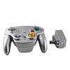 Gamecube Wireless OG Wave Controller Pad - Silver Platinum (Hexir)