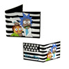 Stripes - Rick and Morty BiFold Flat Wallet