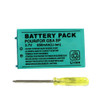 GBA SP Rechargeable Lithium Ion Battery with Screwdriver (Hexir)