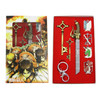 Key, ODM, & Flag - Attack on Titan 7 Pcs. Pendant & Keychain Set
