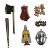 Saitama Item - One Punch Man 7 Pcs. Pendant & Keychain Set