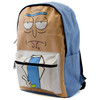 Rick's Face - Rick and Morty 18" School Backpack