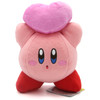 Kirby with Friends Heart - Kirby Adventures All Star Collections Small 6" Plush (San-Ei)