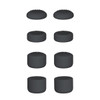 PS5 Analog Controller Thumb Grips Black 8 Pcs. Set - Black (Hexir)