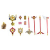 Yellow Star Key, Wand & Staff - Cardcaptor Sakura 11 Pcs. Necklace Set