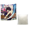Unmasked Inosuke Hashibira - Demon Slayer 15" Decorative Pillow