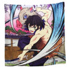 Unmasked Inosuke Hashibira - Demon Slayer 15" Decorative Pillow