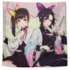Shinobu & Kanao - Demon Slayer 15" Decorative Pillow