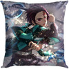 Tanjiro Water 1st Form - Demon Slayer 15" Decorative Pillow
