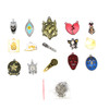 JoJo Symbols, Weapons & Items - JoJo Bizarre Adventure 15 Pcs. Necklace & Keychain Set