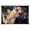 Yuji Itadori & Aoi Todo - Jujutsu Kaisen 35x23" Wall Scroll