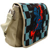 Tanjiro Kamado Pattern - Demon Slayer 13" Canvas Messenger Bag