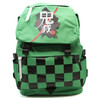Tanjiro Kamado Pattern Kanji - Demon Slayer 17" School Backpack