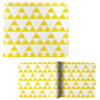 Triforce White Pattern - The Legend of Zelda 4x5" BiFold Wallet Triforce White Pattern - The Legend of Zelda 4x5" BiFold Wallet