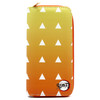 Zenitsu Agatsuma Pattern - Demon Slayer 3.5x7.5in Zipped Clutch Wallet