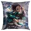 Tanjiro Water 1st Form - Demon Slayer 16.5" Decorative Pillow Case