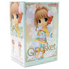 Sakura Kinomoto v.A - Cardcaptor Sakura 6" Clear Card Q Posket Figure (Banpresto)