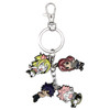 Chibi Natsu Ezra Lucy Gray - Fairy Tail 4 Pcs. Keychain