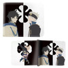 Black and White Clover - Black Clover 4x5" BiFold Wallet