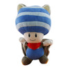 Flying Squirrel Blue Toad - Super Mario Bros 8" Plush (San-Ei) 1315