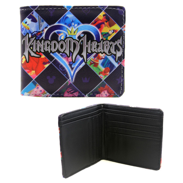 Hearts Logo - Kingdom Hearts 4x5" BiFold Wallet