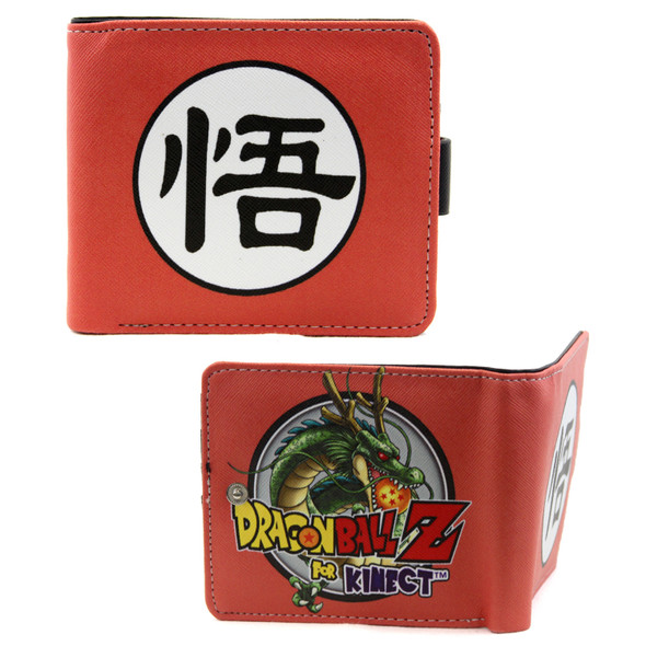 Goku's Go Symbol - DragonBall Z 4x5" BiFold Wallet With Button