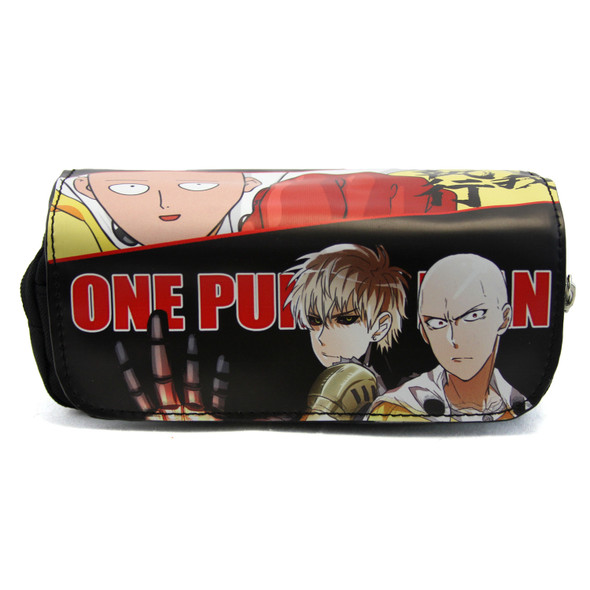 Saitama and Genos - One Punch Man Clutch Pencil Bag