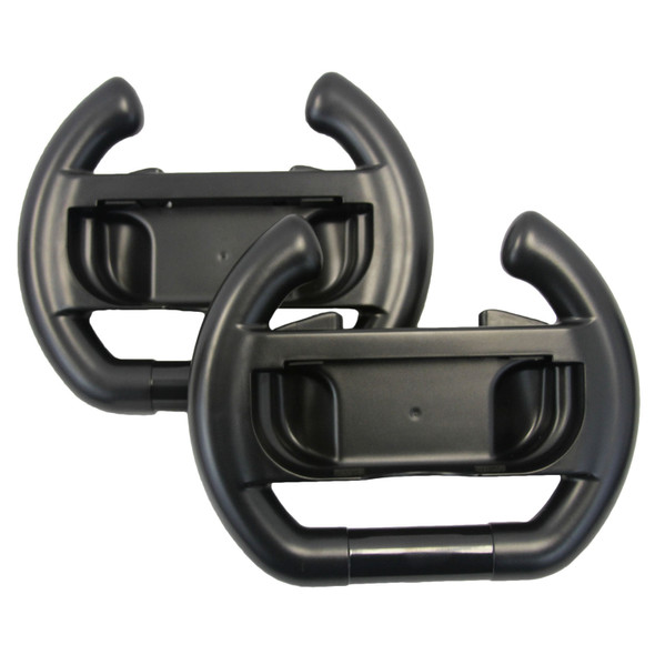 Switch Joy-Con Controller Wheels 2 Pc. Set - Black (Dobe)