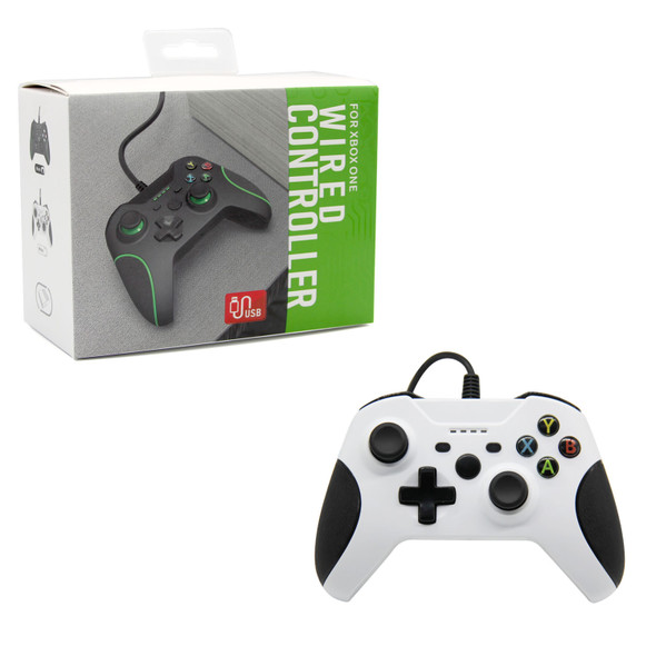 Xbox One Wired Analog Controller Pad - White (Hexir) Xbox One Wired Analog Controller Pad - White (Hexir)