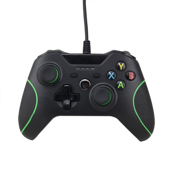 Xbox One Wired Analog Controller Pad - Black (Hexir)