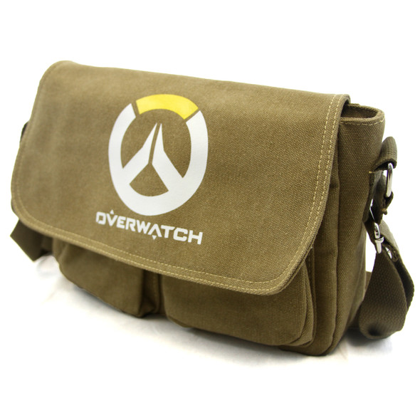 Peace Symbol - Overwatch 8" Canvas Satchel Bag