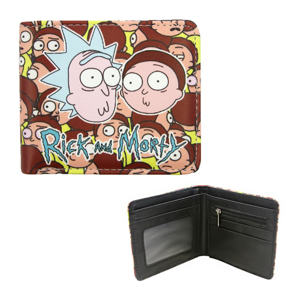 Morty's Expressions - Rick and Morty 4x5" BiFold Wallet