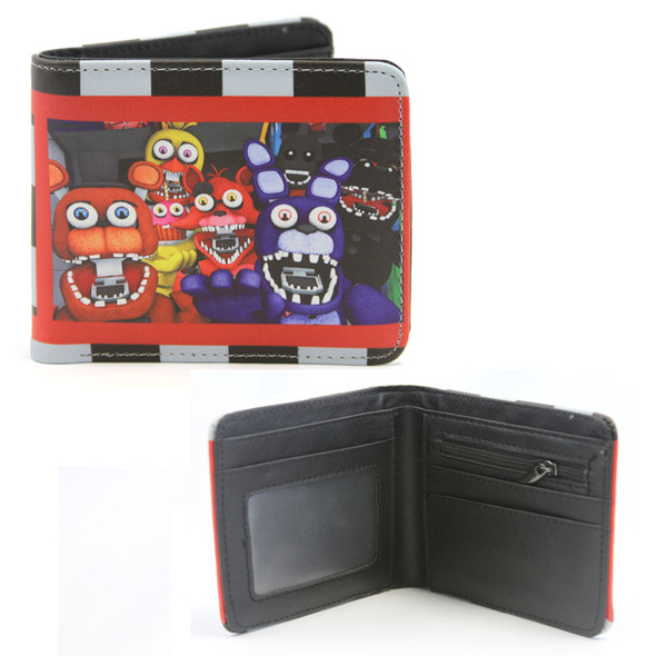 Chibi Animatronics - Five Nights at Freddy's 4x5" BiFold Wallet