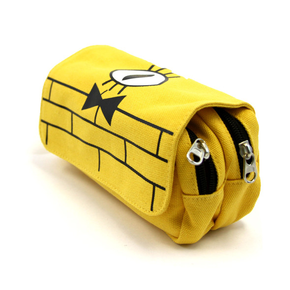 Bill Cipher Bowtie - Gravity Falls Clutch Pencil Bag