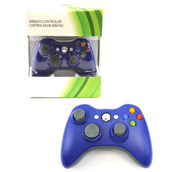 Xbox 360 Wireless Controller Pad - Blue (Hexir)