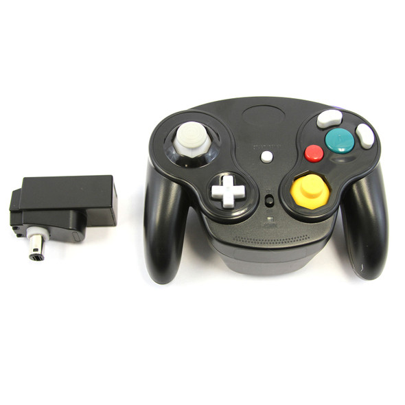 Gamecube Wireless OG Wave Controller Pad - Jet Black (Hexir)