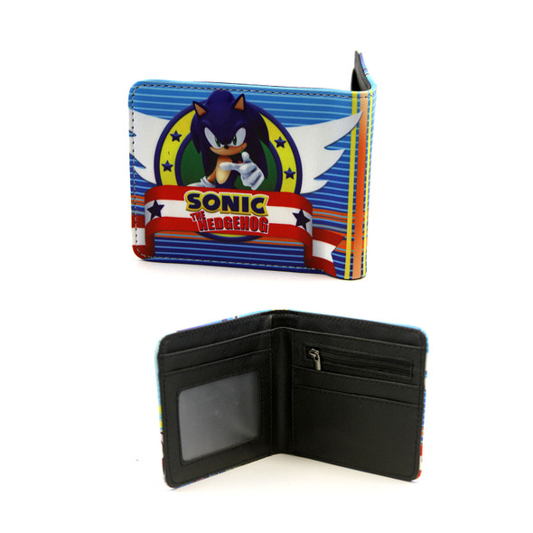 Sonic the Hedgehog - Sonic 4x5" BiFold Wallet Sonic the Hedgehog - Sonic 4x5" BiFold Wallet