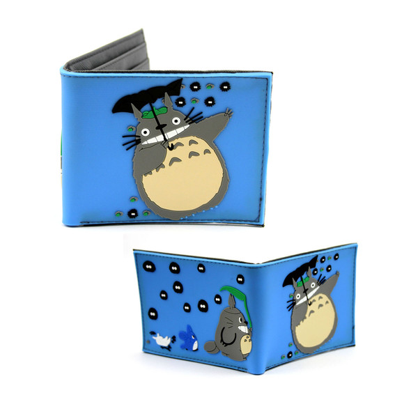 Totoro w/ Umbrela - My Neighbor Totoro BiFold Flat Wallet