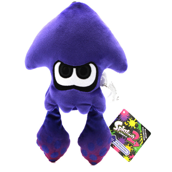 Inkling Squid Blue - Splatoon 9" Plush (Little Buddy) 1435
