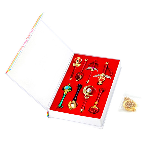 Senshi Wand - Sailor Moon 8 Pcs. Necklace Set