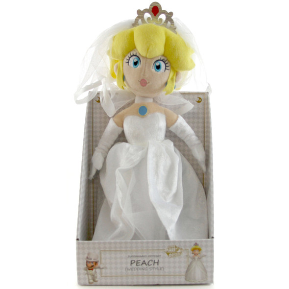 Peach Bride - Super Mario Bros 16" Plush (San-Ei) 1692
