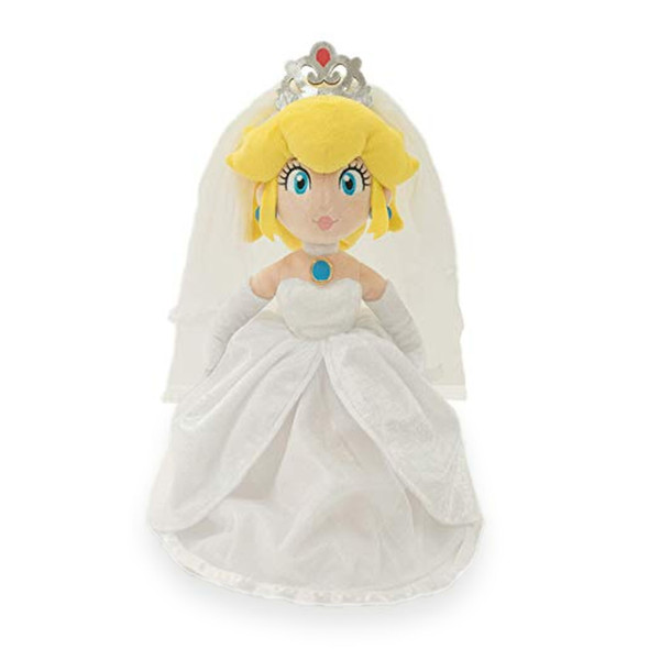 Peach Bride - Super Mario Bros 16" Plush (San-Ei) 1692