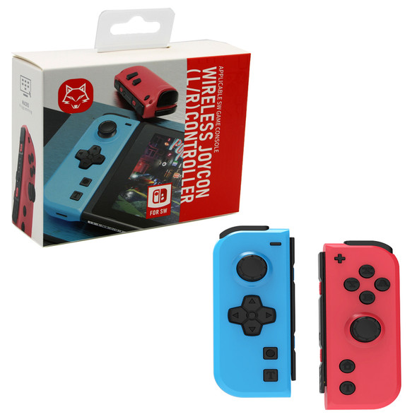 Switch Wireless JoyCon Controller - Blue Red (Hexir)