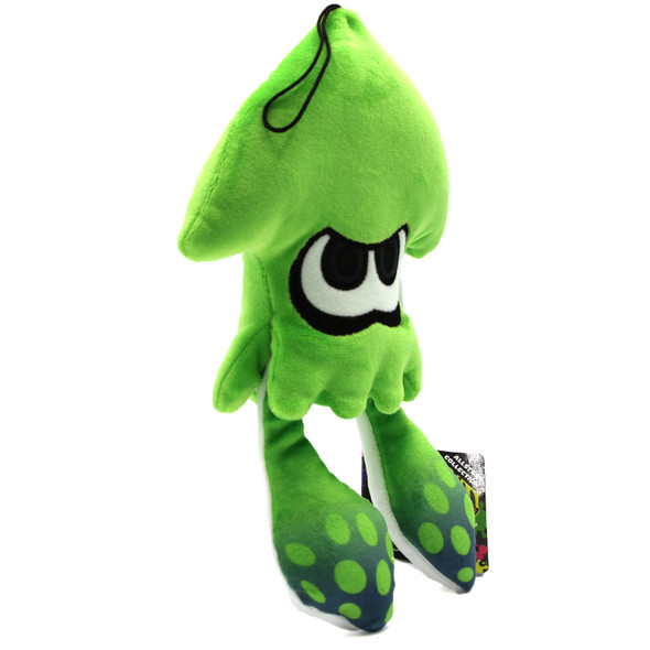 Inkling Squid Neon Green - Splatoon 9" Plush (Little Buddy) 1471