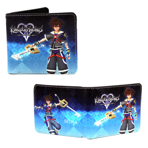 Sora Final Mix - Kingdom Hearts 4x5" BiFold Wallet Sora Final Mix - Kingdom Hearts 4x5" BiFold Wallet