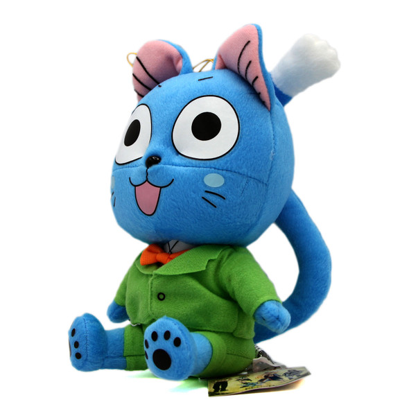 Happy Green Suit Sit - Fairy Tail 8" Plush (Great Eastern) 52165