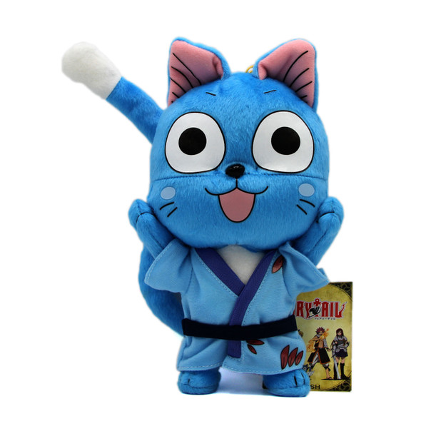 Happy Yukata Blue Kimono - Fairy Tail 9" Plush (Great Eastern) 52163