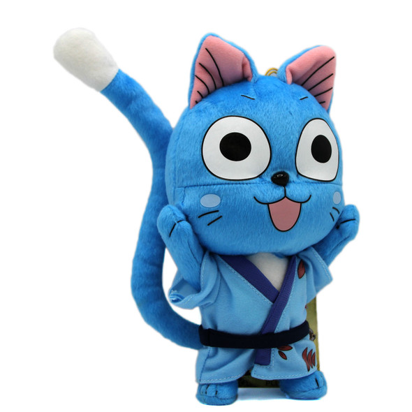 Happy Yukata Blue Kimono - Fairy Tail 9" Plush (Great Eastern) 52163